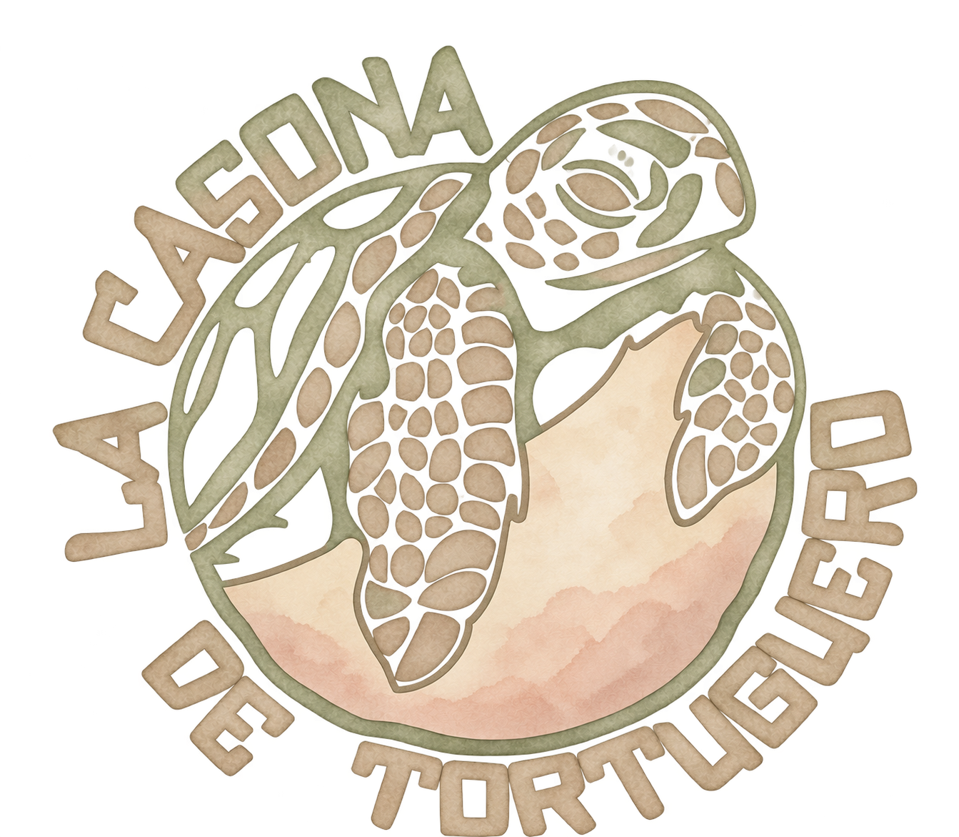Logo de La Casona de Tortuguero